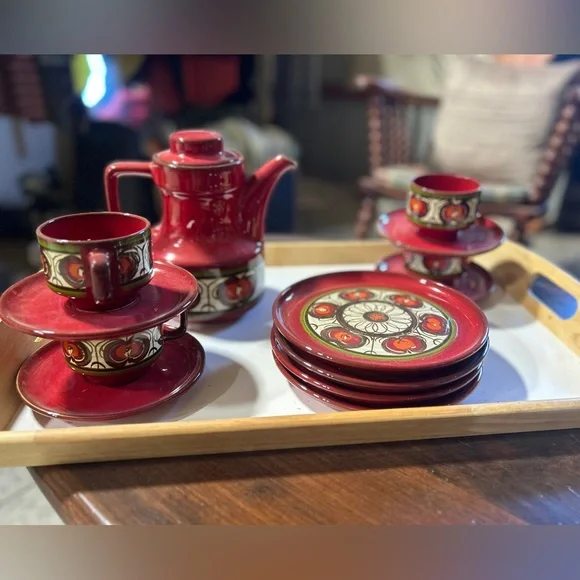 Winterling made in Germany, dessert and tea set- serves 4 - Picture 1 of 2